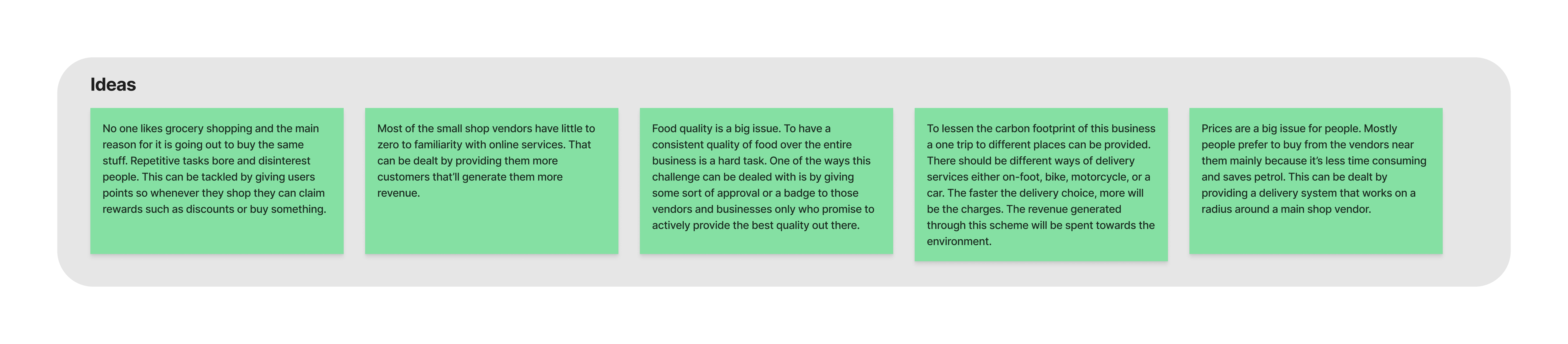 Grab Eat design ideas and concepts